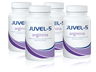 Ordinare 4 confezioni di JUVEL-5 arginina